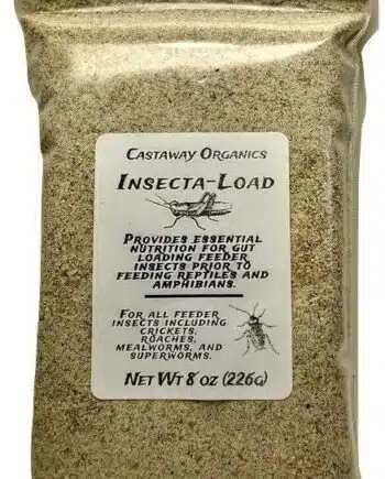 Castaway Organics Insecta-Load For Feeder Insects (8 Ounce)