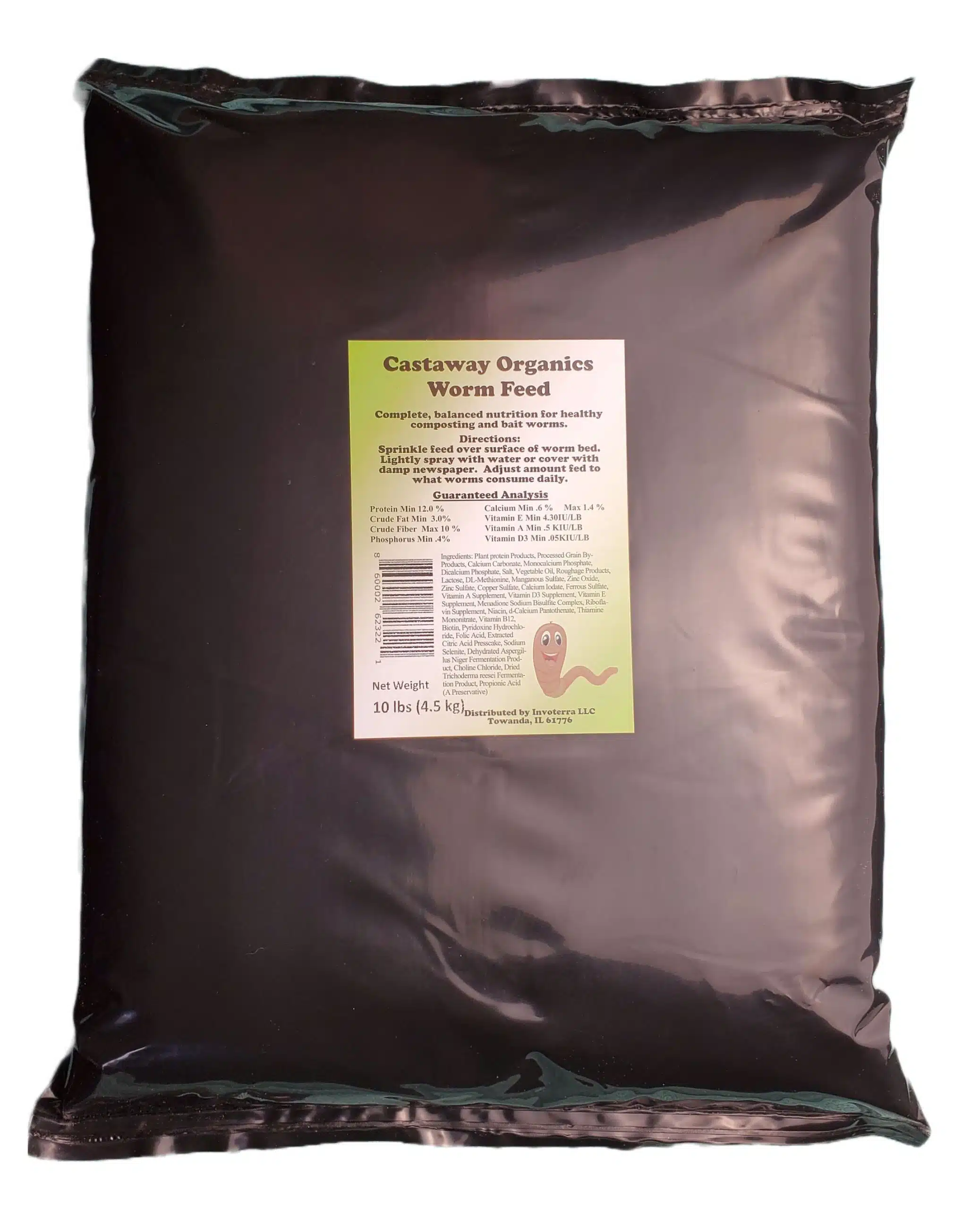 Castaway Organics Worm Food (10 Pounds)
