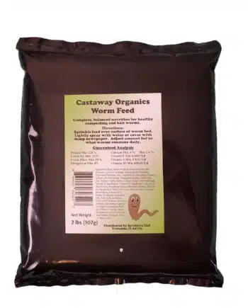 Castaway Organics Worm Food (2 Pounds)